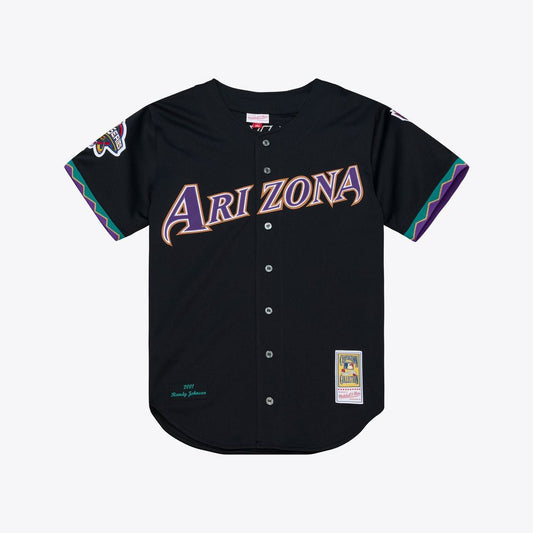 Randy Johnson Arizona Diamondbacks Mitchell & Ness 2001 Authentic Jersey - Black