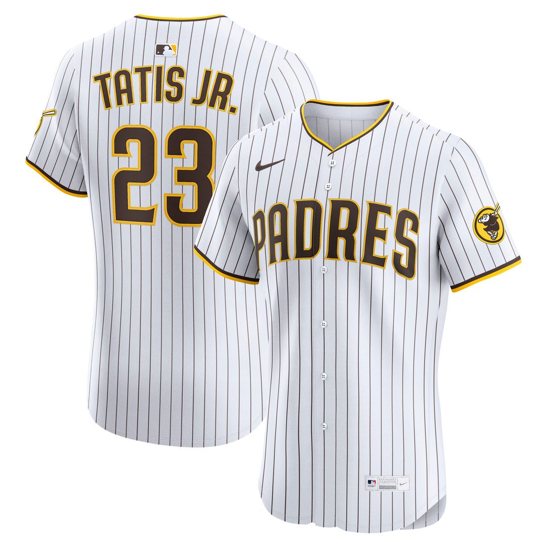 Fernando Tatis Jr. San Diego Padres Nike Alternate Elite Jersey - Sand