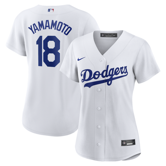 Yoshinobu Yamamoto Los Angeles Dodgers Nike Women's Replica Jersey - White
