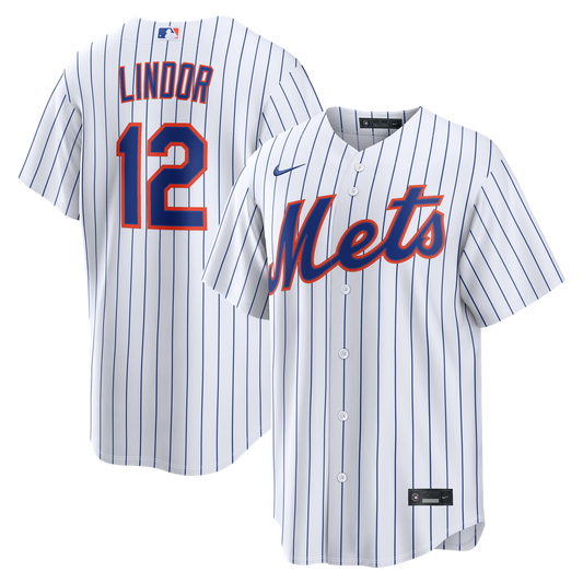 Francisco Lindor New York Mets Nike Home Replica Jersey - White