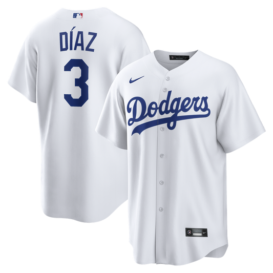 Edwin Díaz Los Angeles Dodgers Nike Home Replica Jersey - White