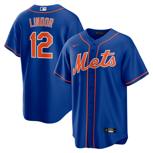 Francisco Lindor New York Mets Nike Alternate Replica Player Jersey - Royal