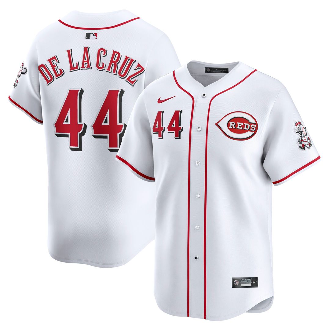 Elly De La Cruz Cincinnati Reds Nike Road Limited Player Jersey - Gray