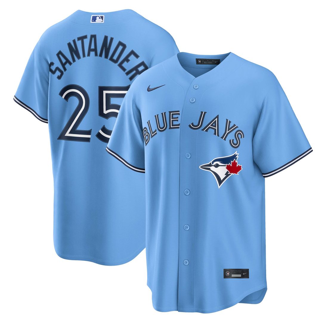 Anthony Santander Toronto Blue Jays Nike Road Replica Jersey - Gray