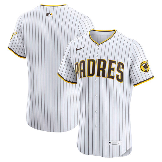 San Diego Padres Nike Home Elite Jersey - White