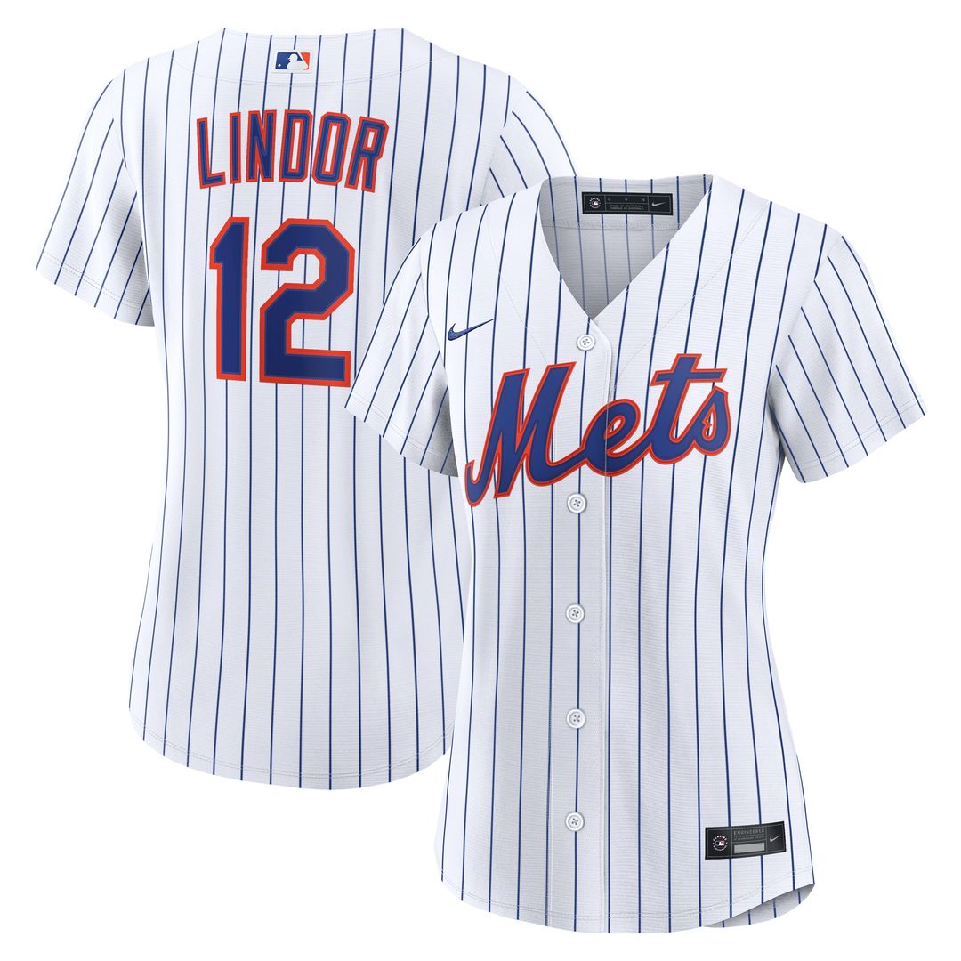 Francisco Lindor New York Mets Nike Women's Alternate Replica Jersey - Black