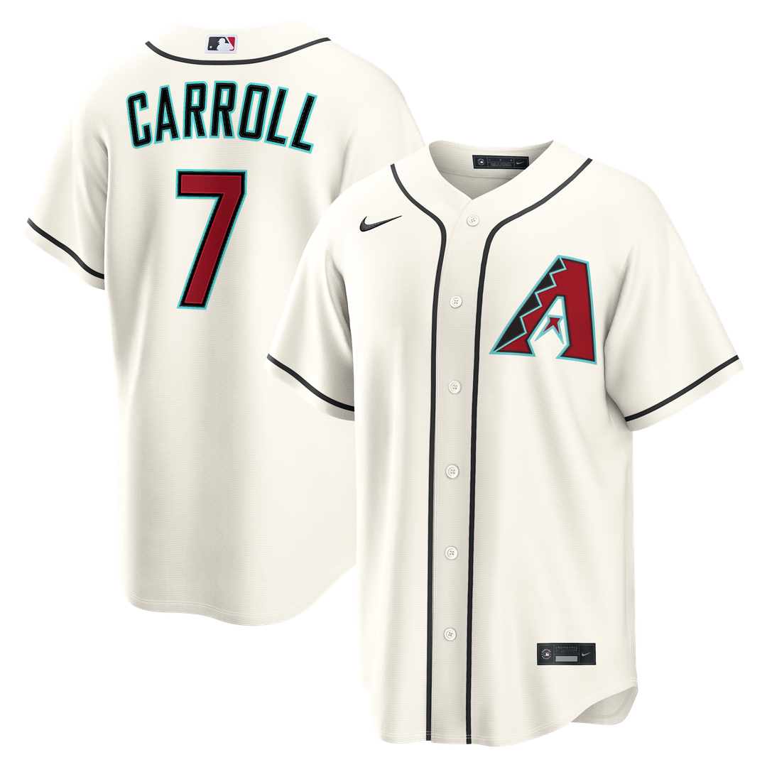 Corbin Carroll Arizona Diamondbacks Nike Home Replica Jersey - Cream